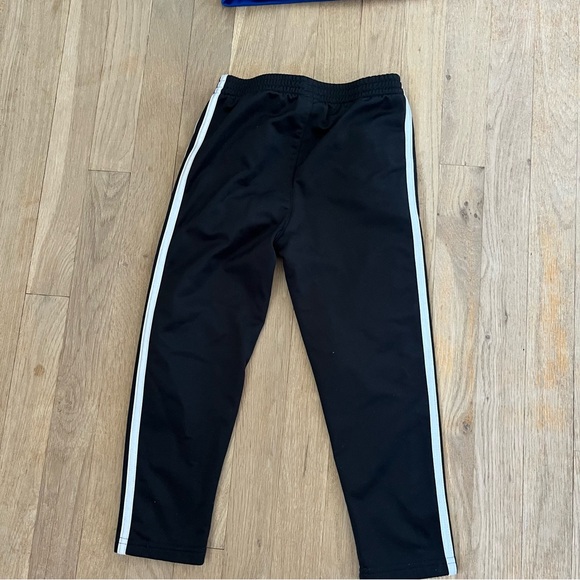 Kids black and blue adidas track suit set - Picture 4 of 7